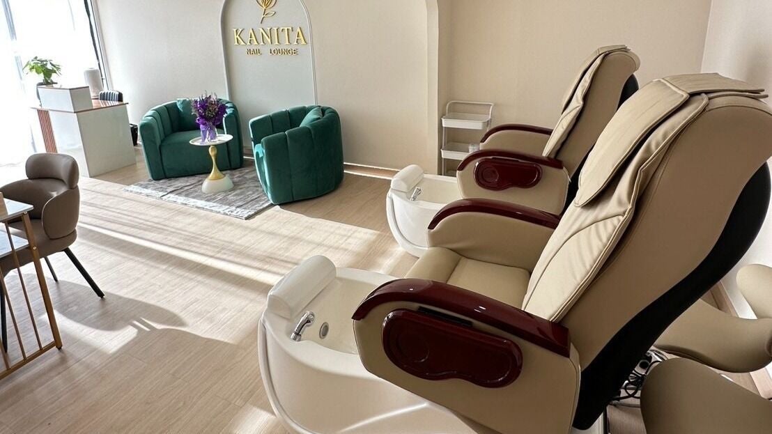 Pedicure seating at Kanita Nail Lounge